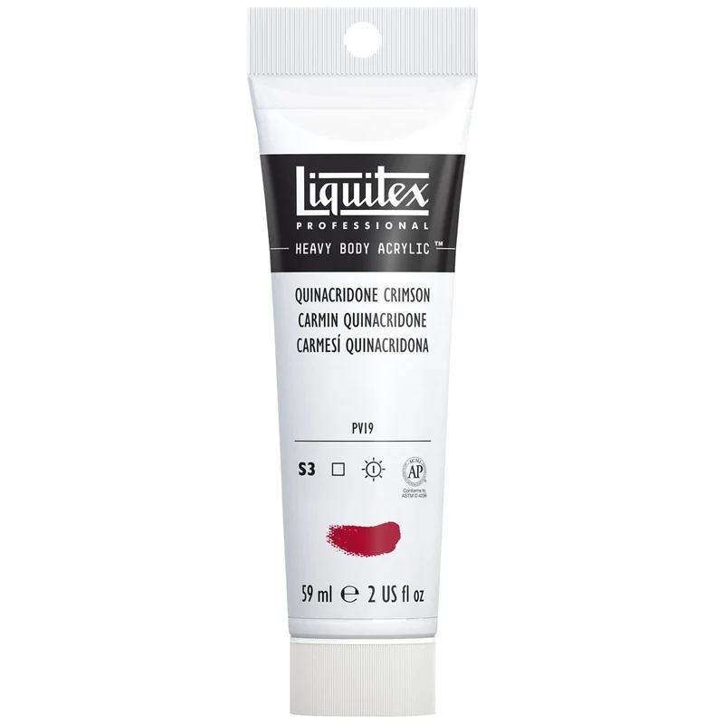 Liquitex - Heavy Body Acrylic Colour - 59ml Quinacridone Crimson