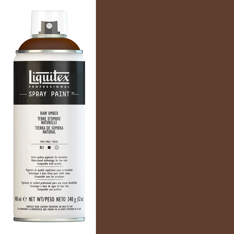 Liquitex - Spray Paints - 400ml Raw Umber