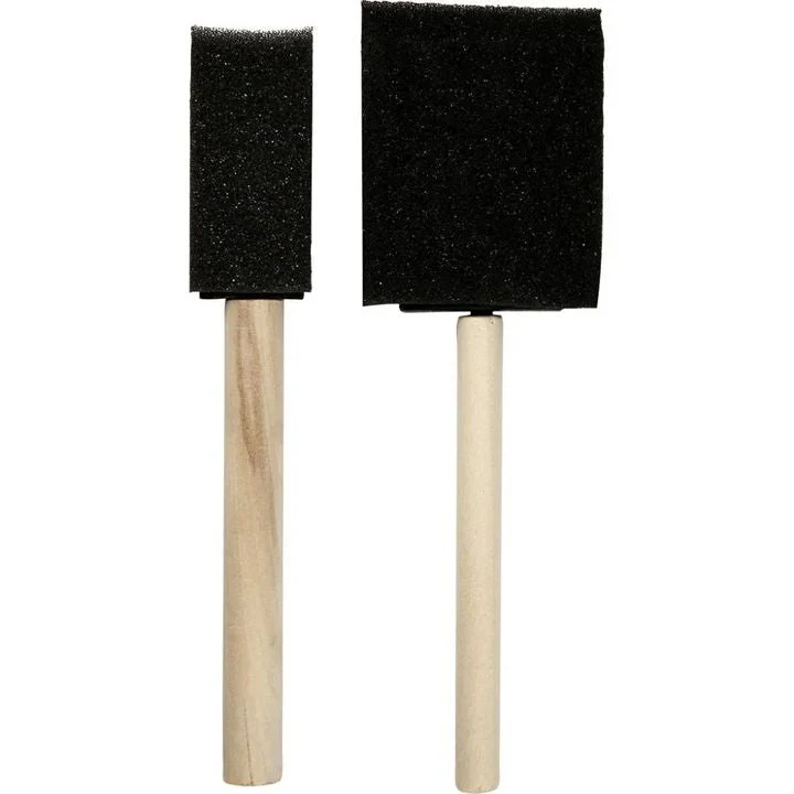 Foam Brush Set of 2