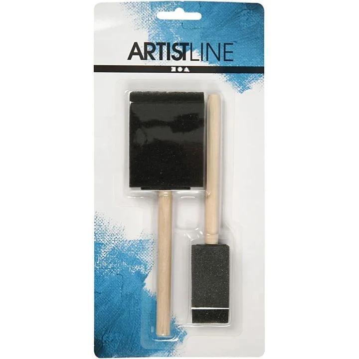 Foam Brush Set of 2