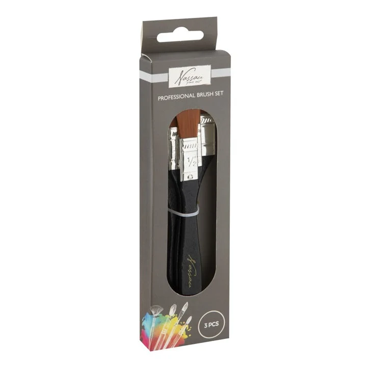 Nassau Priming Brush Set of 3