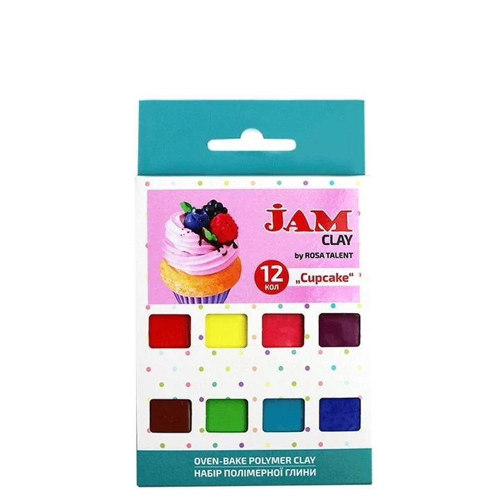 Rosa Talent Polymer Clay Set Cupcake 12 x 20 g