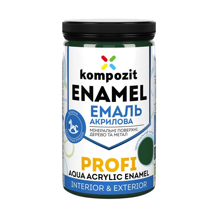 KOMPOZIT PROFI Gloss Acrylic Enamel 0.3 l