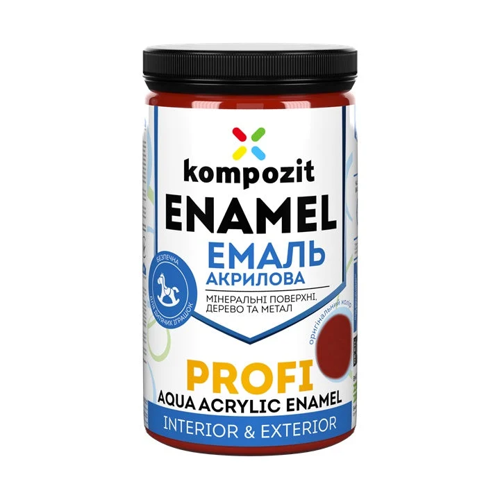 KOMPOZIT PROFI Gloss Acrylic Enamel 0.3 l