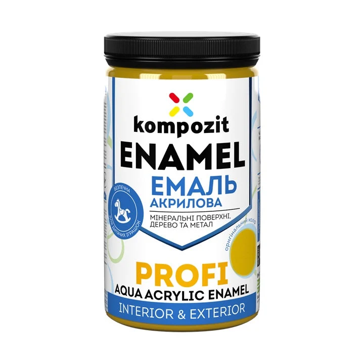 KOMPOZIT PROFI Gloss Acrylic Enamel 0.3 l
