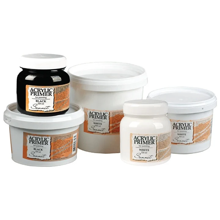 Sonnet Acrylic Gesso PRIMER White/Black