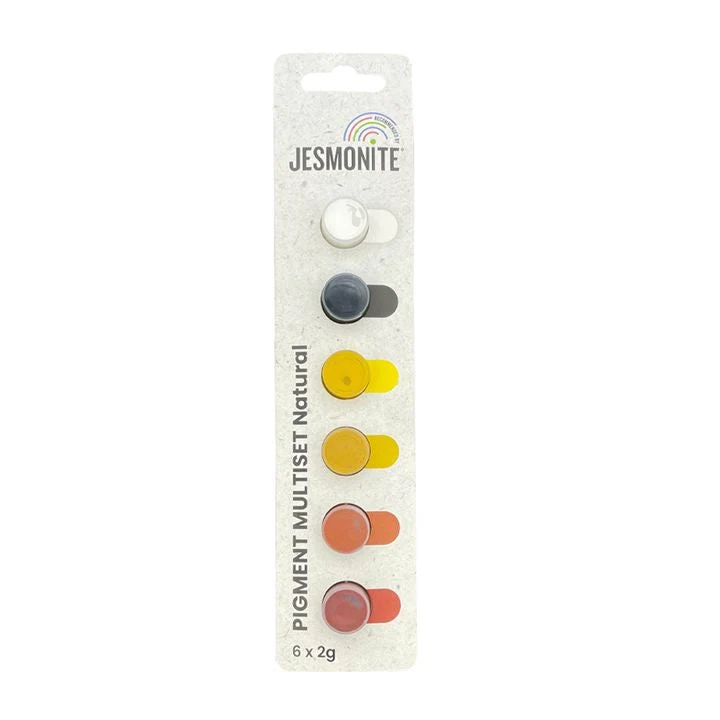 Jesmonite Pigment Set of 6 x 2 g - Natural