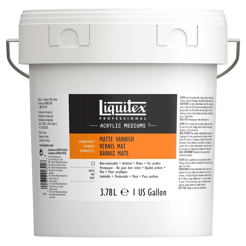 Liquitex - Matte Varnish 3.79 Litre