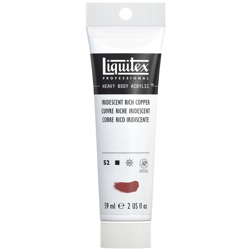 Liquitex - Heavy Body Acrylic Colour - 59ml Iridescent Rich Copper