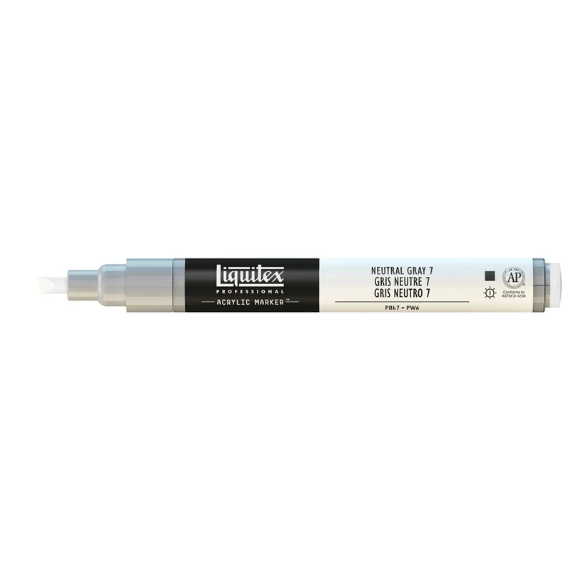 Liquitex - Marker - 2-4mm - Neutral Gray 7