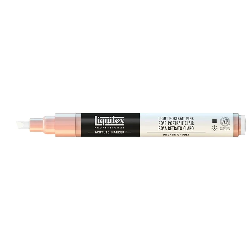 Liquitex - Marker - 2-4mm - Light Portrait Pink
