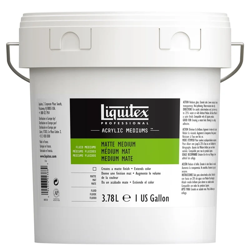 Liquitex - Matte Medium 3.78 Litre