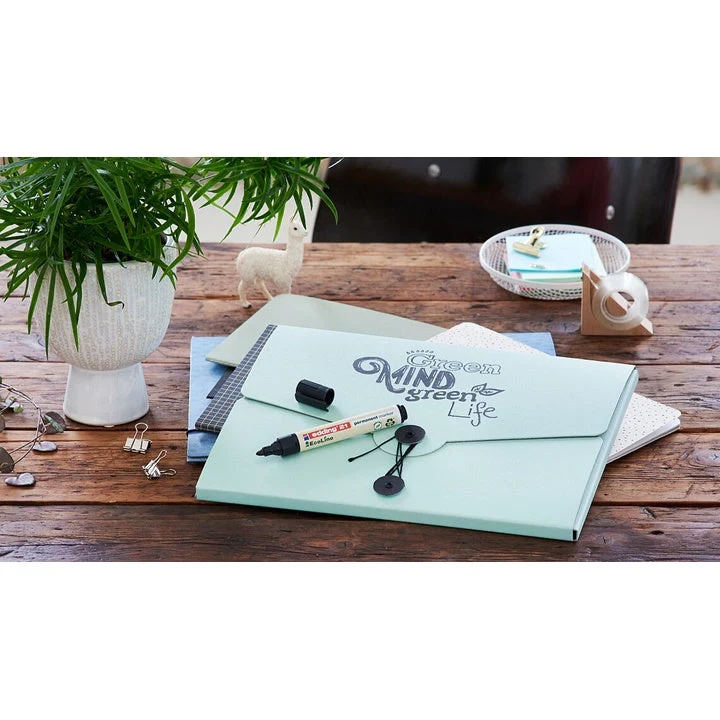EcoLine Edding21 Permanent Marker Set of 4