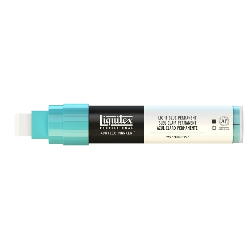 Liquitex - Marker - 8-15mm - Light Blue Permanent