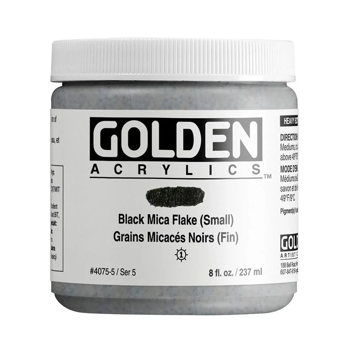 GOLDEN Acrylic Paint Heavy Body Mica Flake 118 ml