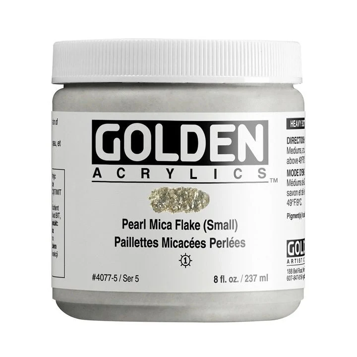 GOLDEN Acrylic Paint Heavy Body Mica Flake 118 ml