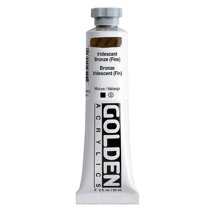 GOLDEN Heavy Body Iridescent Acrylic Paint, 148 ml