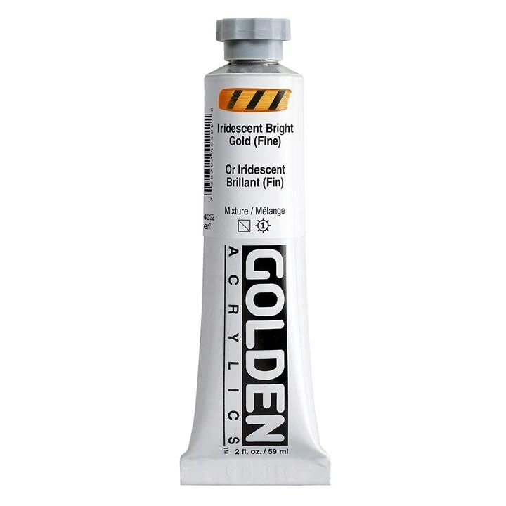 GOLDEN Heavy Body Iridescent Acrylic Paint, 148 ml