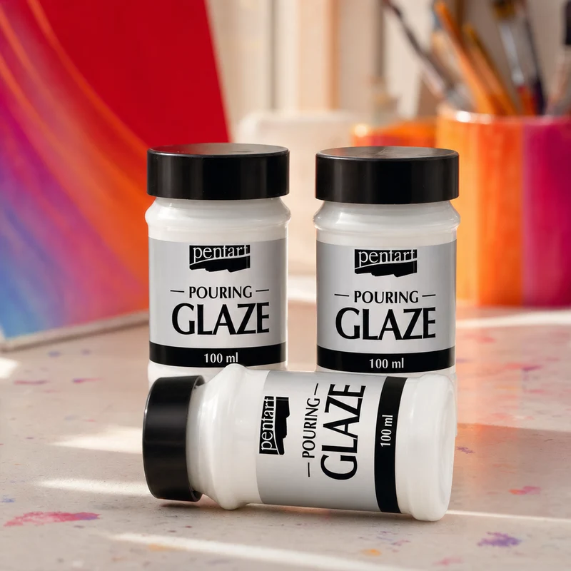 Pentart Fluid Glaze, Gloss, 100 ml, Pack of 3 (−20%)