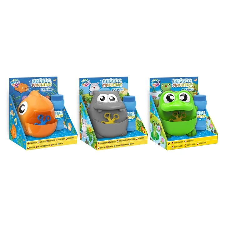 Animal-Shaped Bubble Machine with Bubble Solution