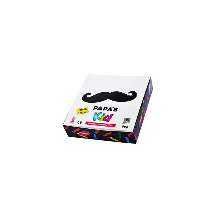 Papa's Kid Modeling Clay for Kids, Box of 48 x 50 g