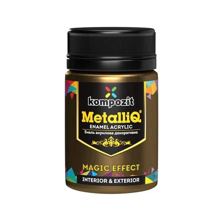 Kompozit Acrylic Paint with Metallic Effect 70 g