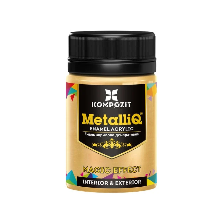 Kompozit Acrylic Paint with Metallic Effect 70 g