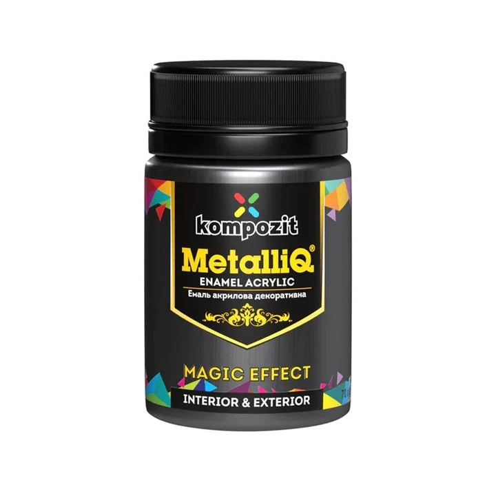 Kompozit Acrylic Paint with Metallic Effect 70 g