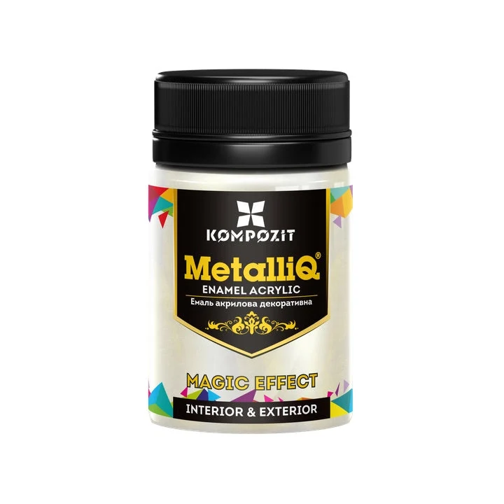 Kompozit Acrylic Paint with Metallic Effect 70 g