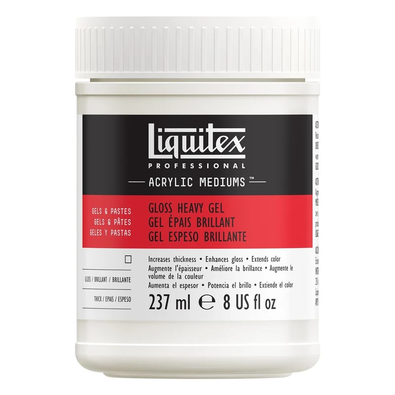 Liquitex - Gloss Heavy Gel Medium 237ml