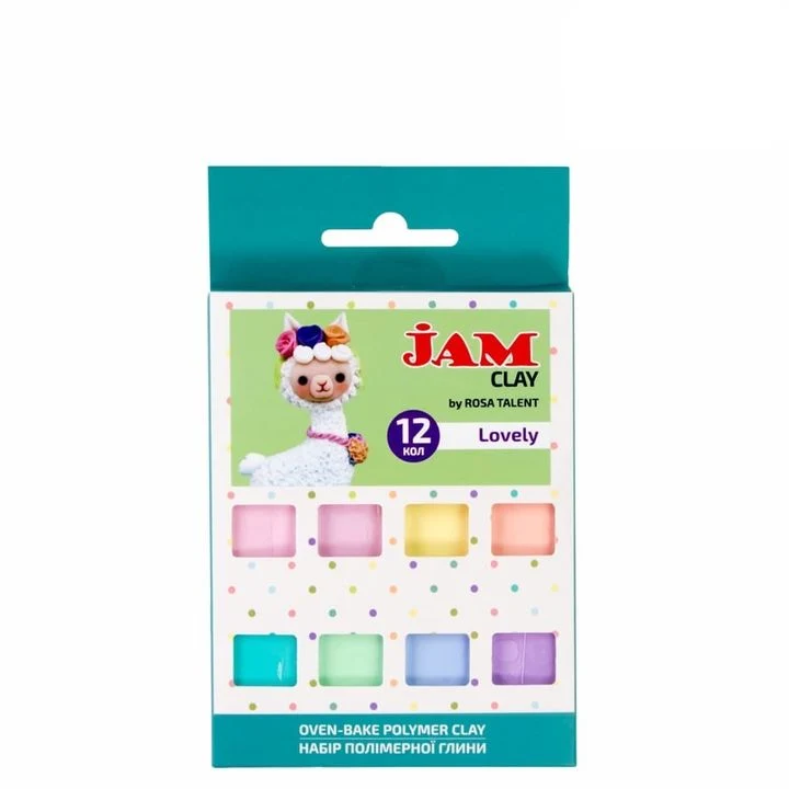 Rosa Talent Polymer Clay Set Lovely 12 x 20 g