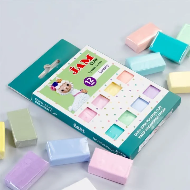 Rosa Talent Polymer Clay Set Lovely 12 x 20 g