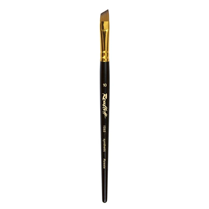 Roubloff 1S65 Angled Brush, Kolinsky Imitation