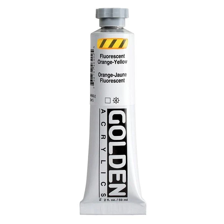 GOLDEN Heavy Body Fluorescent Acrylic Paint 59 ml