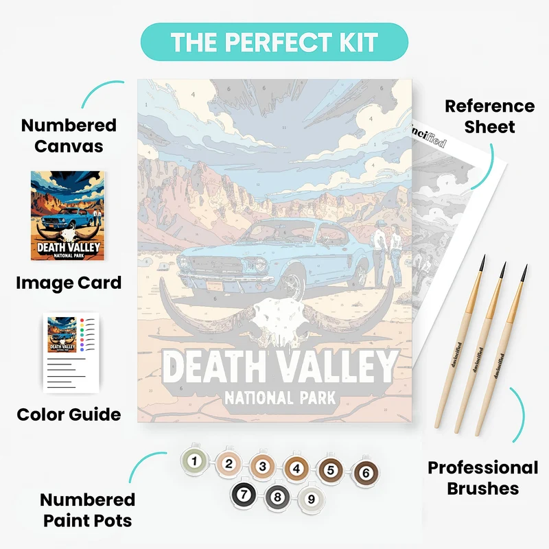 Death Valley National Park - Paint by Numbers Kit