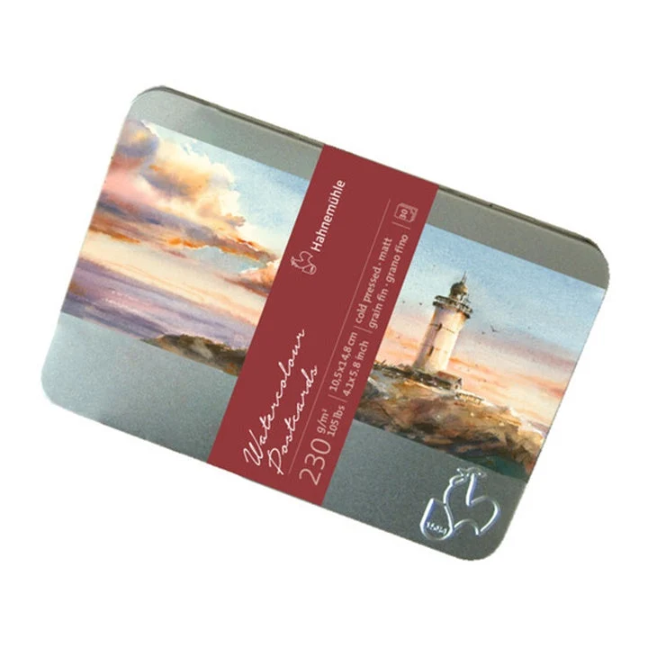 Hahnemühle WatercolourBox Cold Pressed Postcards, 30 pcs