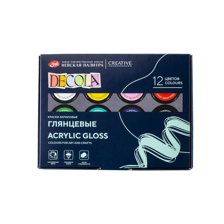 DECOLA Gloss Acrylic Paints