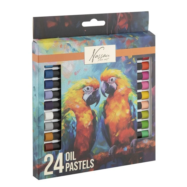 Nassau Oil Pastels, Set of 24