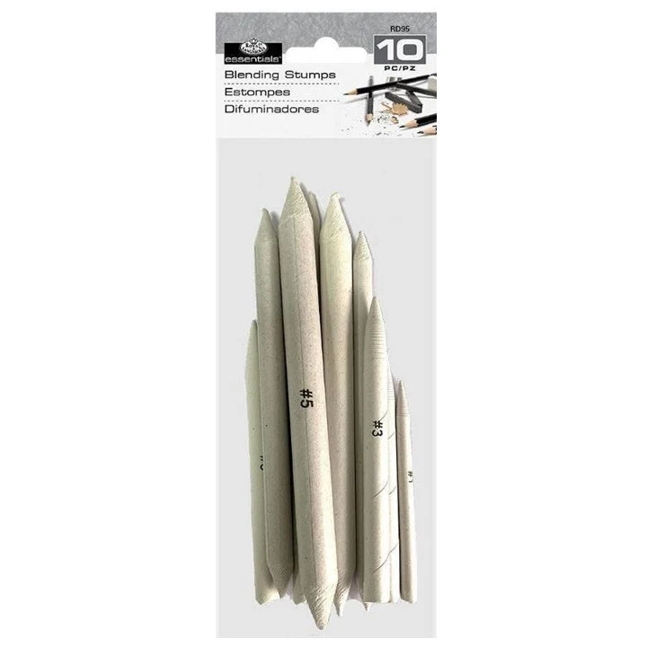 Set of 10 Paper Blending Stumps