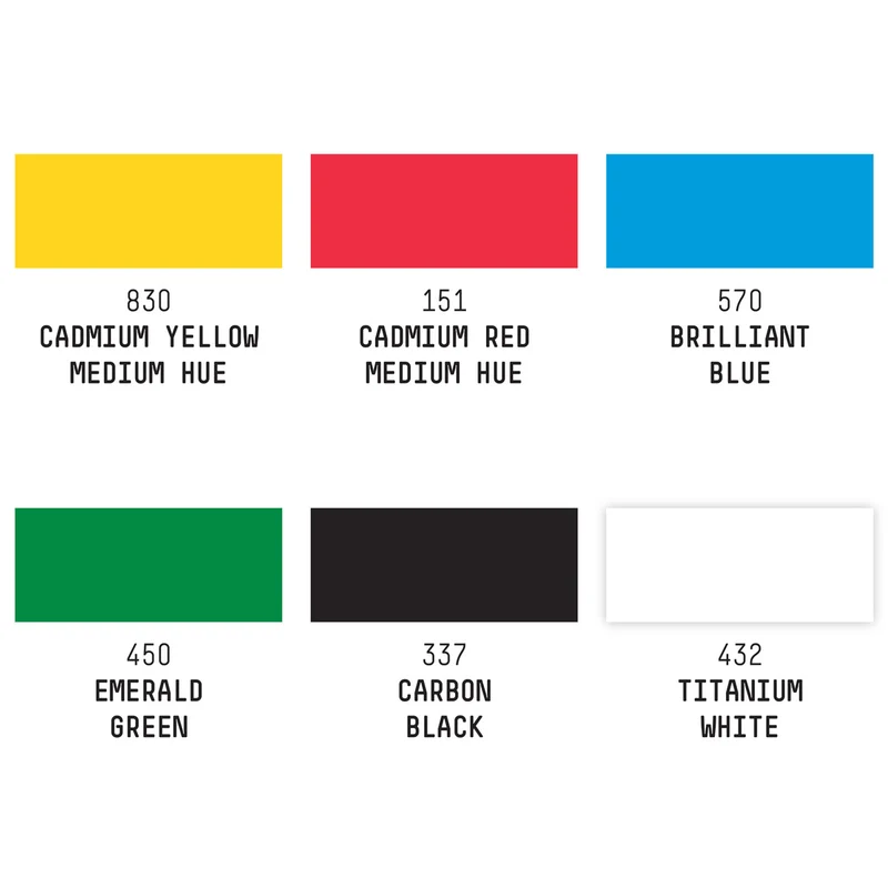 Liquitex Professional - Markers Set - 6x15mm Wide