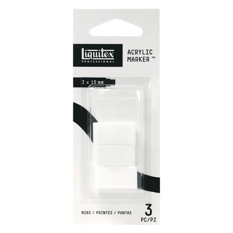 Liquitex - Marker Nibs Set - 3x15mm Wide Nibs