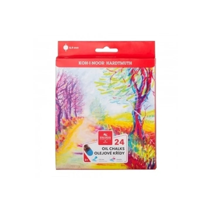 KOH-I-NOOR Oil Pastels Set of 24