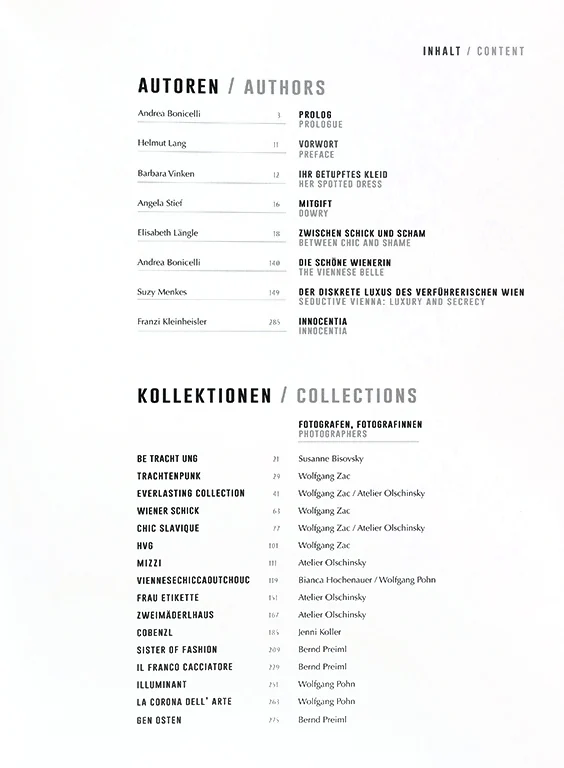 SUSANNE BISOVSKY - Wiener Chic