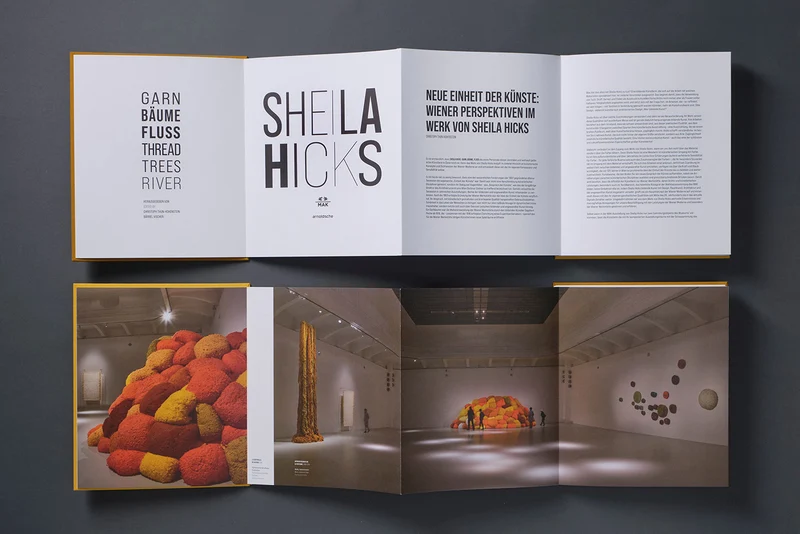 SHEILA HICKS - Garn Bäume Fluss