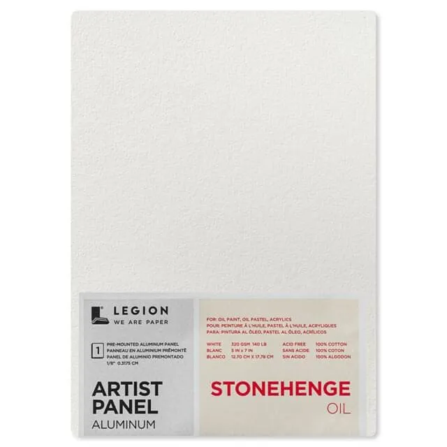Stonehenge Aluminium Artist Panel Oil Paper 320gsm