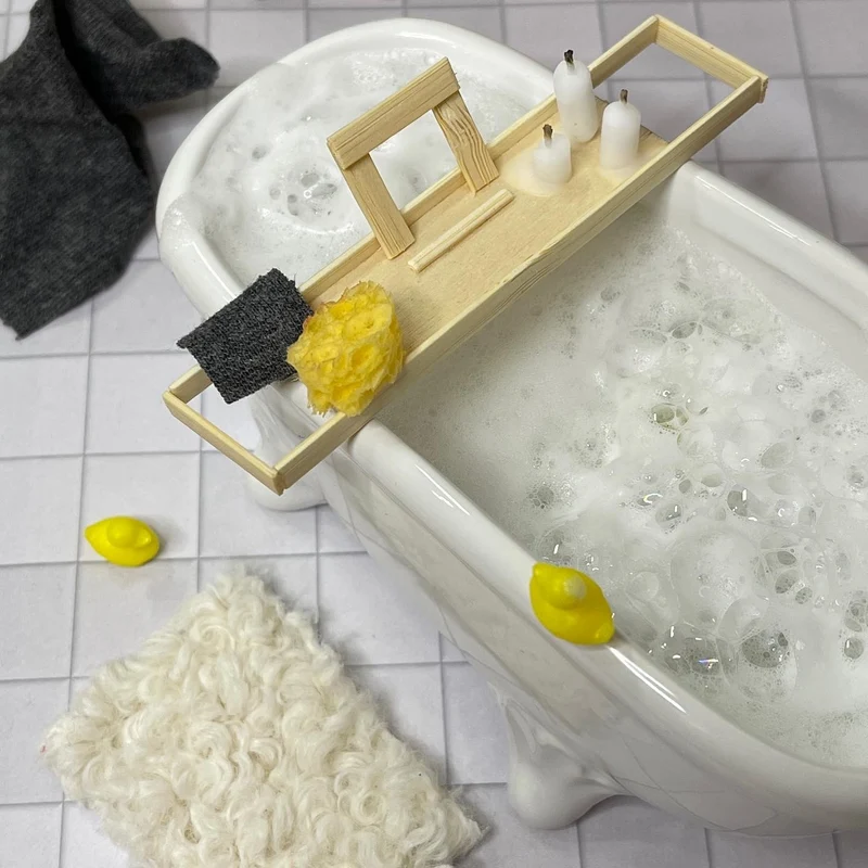 Badewanne Keramik weiß