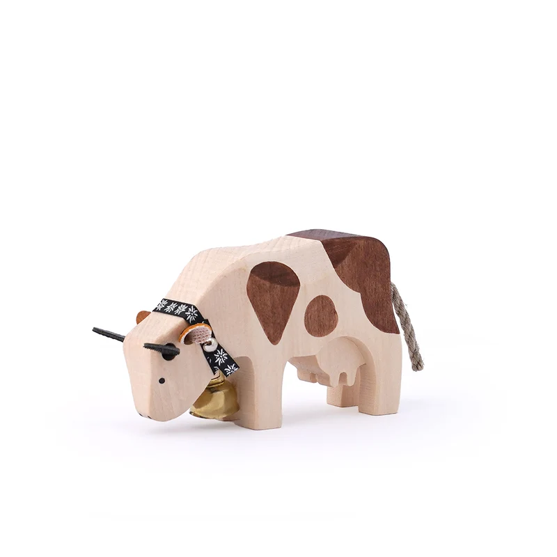 Kuh 1 fressend Red-Holstein