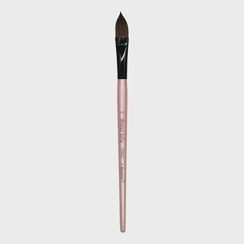 Dynasty Water Lily Brush Synthetic Cat's Tongue
