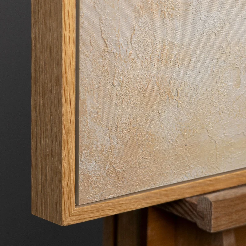 Handgemalte Acrylmalerei „Baum der Kontemplation“ – Wandkunst mit Baum Motiv