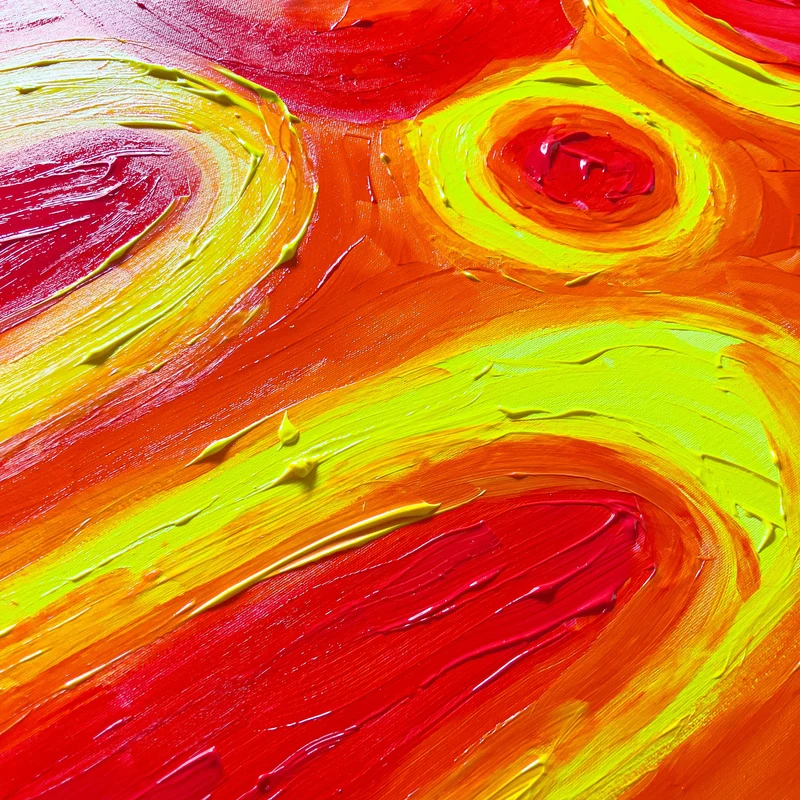 Elements 500ml Acrylic Neon Orange